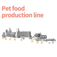 Food Production Line Puffed Food Production Line Pet Food Machine