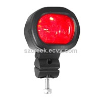 10-80V DC LED Forklift Blue Red Zone Pedestrian Safety Warning Light
