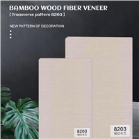 Customizable Bamboo Wood Panel Interior Decoration Siding Fiber Panel 8203 (Customized Consulting Seller)