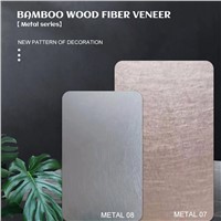 Customizable Bamboo Wood Panel Metal Series Interior Decoration Siding Fiber Panel (Customized Consulting Seller)
