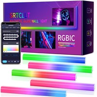 Glide RGBWIC LED Wall Light Magnetic Music Sync TV Light Bar Smart APP Remote Control Home Decor LED Wall Lights Fo