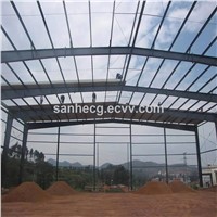 Insulated Steel Frame Warehouse / Ware House / Prefabricated Metal Constructions