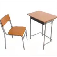 by-032 Single Student Desk & Chair