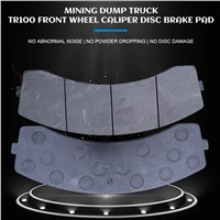 TEREX off-Highway Mining Dump Truck TR100 Front Wheel Caliper Disc Brake Pads