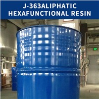 J-363 Aliphatic Six-Functional Resin Is Suitable for Spraying High-Grade Plastic Surface, In Various UV Inks & Coating