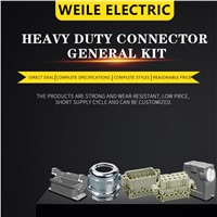Heavy-Duty Connector Conventional Kits Are Used in Control Cabinets, Robots, Non-Standard Equipment, Automation Lines