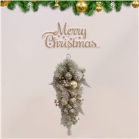 Teardrop Champagne Gold Christmas Decoration with 80mm Bright Gold Diamond 1 Piece 70mm Sub-Gold 2 Pieces 60mm Foam 3 Pi