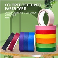 Color Shading Belt Automotive Furniture Paint Shading Easy Tear with Nail Crepe Paper Decorative Partition (Order Note c