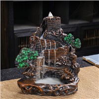 Large Resin Backflow Incense Burner Home Tea Room Creative Ornaments