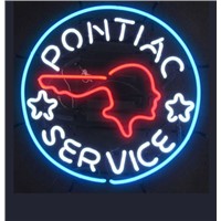 Pontiac Sevice Neon Light Sign, Pontiac Firebird Neon Sign - Online Store - Manufacturer