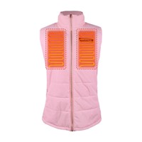 EH-V-001 Pink USB Heated Vest for Women