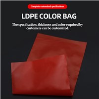 Red Plastic Food Bags, Small Convenience 100 Wholesale Bags,