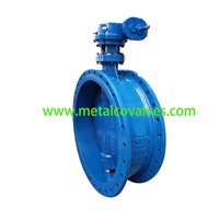 Double Eccentrice Double Flange Butterfly Valve PN10/16/25/40 BS DIN ANSI China