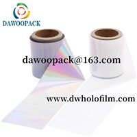 Transparent Metalized ZNS Seamless Pet BOPP Hologram Film