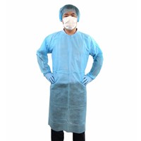 Non Woven Isolation Gown with Elastic Cuff