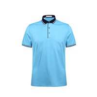 Cotton Business Casual Men's Summer Lapel T-Shirt Short-Sleeved Polo Shirt