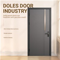 DOLCEDOOPTRADE Industry Mute Door Wooden Door Simple Interior Door Solid Wood Composite Door Soundproof Door Bedroom Doo
