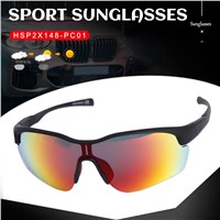 Cool Polarized Sunglasses Outdoor Sports Running Cycling Glasses Bike Anti-Light HSP2x148-PC01
