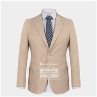 Suit One Piece Cotton Business Casual Men's Spring & Summer Unlined Thin Suit