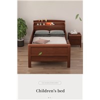 Child's Cot Child Bed Made of Solid Wood