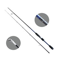 2 Sections Inshore Fishing Spinning Rod Light Weight Carbon Casting 1.8m 2.1m 2.4m, 2.7m