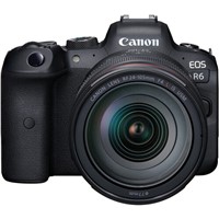 EOS R6 MirrorlesC'Anon EOS R6 Mirrorless Camera with 24-105mm f/4 Lenss Camera with 24-105mm f/4 Lens