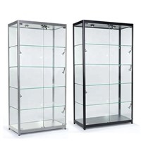 Glass Display Cabinets for Retail Display, Museum, Exhibition, Jewelry Store, Tabacoo Shop, Cosmetics Display, Toy S