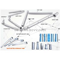 Bicycle Frame & Fork Tube Aluminum Alloy CKD Frame Tube & Parts