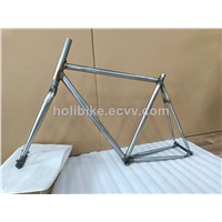 Cr-Mo Bicycle Frame Cromoly Steel Fixed Gear Bike Frame &amp;amp; Fork