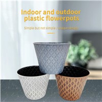 Indoor &amp;amp; Outdoor Plastic Flower POTS