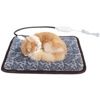 Adjustable Heating Pad for Dog Cat Puppy Power-off Protection Pet Electric Warm Mat Bed Waterproof Bite-Resistant Wire