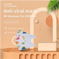 Anti-Virus Masks - Children 3D-Dinosaur Patented Technology, Automatic Disinfection Mask.