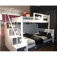 Hot Selling Multifunctional Modern Wooden Design Cheap School Student Dormitory Bunk Bed Price near Me