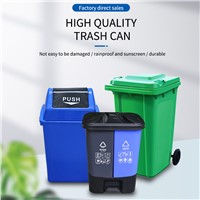 Plastic Wheeled Trash Can 20L/30L/40L/50L/100L/120L/240L from China