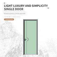 Light Luxury Color Clash Style Single Door HD-007