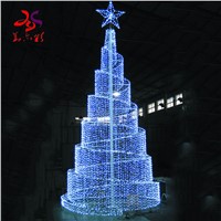 Blinking Light Decoration Waterproof Christmas Ornament Spherical Tree
