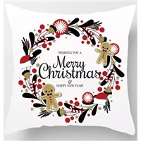 NEW Design Decorative Merry Christmas Cushion Cover