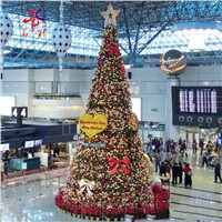 Square Waterproof Customized Giant LED Christmas Tree