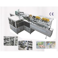 Continuous Automatic Bag Counting Machine Cartoning Machine Multi-Function Automatic Packaing Machinery Sealing Box
