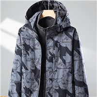 Telent Tianlun Sky Three in One Rushsuit for Outdoor Sports Two Piece Wind Proof &amp;amp; Waterproof Camouflage Coat for Wint