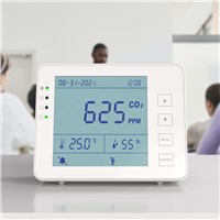 Indoor Air Quality CO2 Monitor with CSV Data Output Interior Carbon Dioxide Meter Datalogger SD Memory Card CO2 Monitor