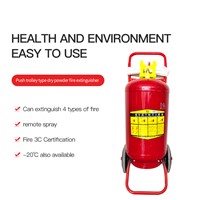 Push Trolley Type Dry Powder Fire Extinguishers Are Non-Toxic, Odourless, Non-Conductive &amp;amp; Can Be Stored for a Long Ti