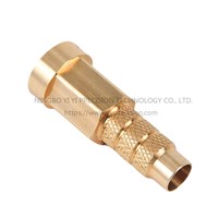 High Precision Swiss Turned Parts Copper Hardware Parts