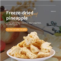 Preparation of Freeze-Dried Pineapple Slices from Real Fruits without Preservatives