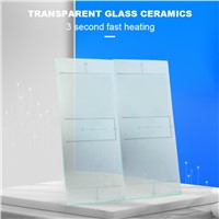 ConTransparent Microcrystalline Semiconductor Heating Glass Customization Can Be Contacted by Email.