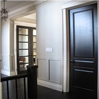 Customized Interior Solid Core Inteiror Bedroom Door Shaker Design