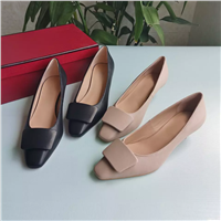 New Style Luxury Comfortable Walking Formal Women MID-Heels 4.5cm Ladies High Heeled Pumps Shoes Casual Dress Shoe