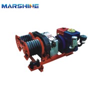 Transmission Line Motorised Pulling Winch with 3 Ton with Double Capastans