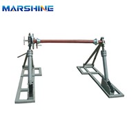 80kN Mechanical Conductor Cable Drum Jack Stand