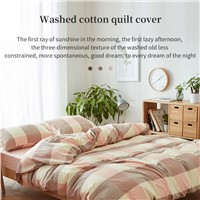 Cotton Washed Quilt Cover (Multiple Sizes Available)